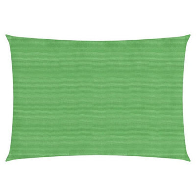 Berkfield Sunshade Sail 160 G/m2 Light Green 3X5 M Hdpe - image 1