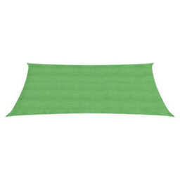 Berkfield Sunshade Sail 160 G/m2 Light Green 3X5 M Hdpe - thumbnail 2