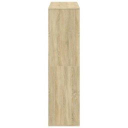 Berkfield Bookcase Sonoma Oak 100X33X125.5 Cm Engineered Wood - thumbnail 5