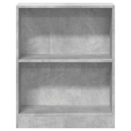 Vidaxl Bookshelf Concrete Grey 60X24X76 Cm Engineered Wood - thumbnail 5