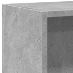 Vidaxl Bookshelf Concrete Grey 60X24X76 Cm Engineered Wood - thumbnail 8