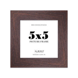 "20X20"" Red Picture Frame - 20X20"" Square Frame With 18X18"" Mount For 20X20""/18X18"" Pictures Luxurious Style Room Decor, 1 Pack" - thumbnail 1