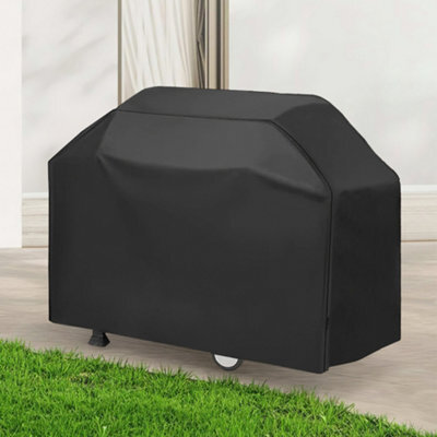 Breeins Black Rectangular Oxford Cloth Camping Patio Waterproof Grill Cover Garden Furniture Covers 170Cm W X 61Cm D X 117Cm H - image 1