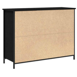 Walplus Sideboard Black Oak 100 X 35 X 75 Cm Engineered Wood - thumbnail 5
