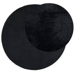 Berkfield Rug Oviedo Short Pile Black Size  200 Cm - thumbnail 3