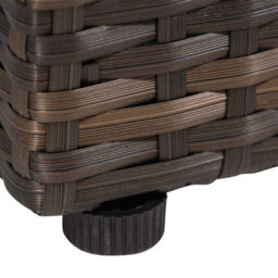 Giardino Monaco Luxury Large Rattan Garden Sofa Set - Brown - thumbnail 7