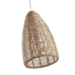 Trueshopping Wicker Rattan Basket Pendant Light - Small - thumbnail 5