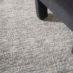 Grey Silver Wool Handmade Luxurious Modern,abstract Rug For Bedroom & Living Room-61Cm X 91Cm - thumbnail 5