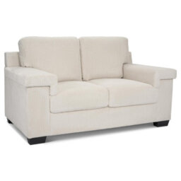 Bravich Enzo Corduroy Sofa - Cream, 2 Seater - thumbnail 7