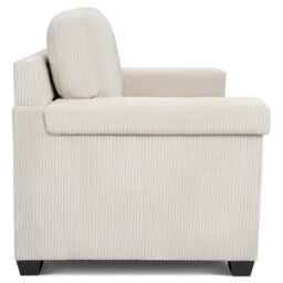 Bravich Enzo Corduroy Sofa - Cream, 2 Seater - thumbnail 8