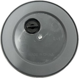 Garden Store Direct Urban Jungle Round Plant Pots - Indoor Or Outdoor - 22Cm Warm Grey - thumbnail 4