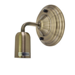 Industrial Wall Light Vintage Metal Wall Sconce Lamp Led E27 Lighting Fixture Green Brass - thumbnail 5