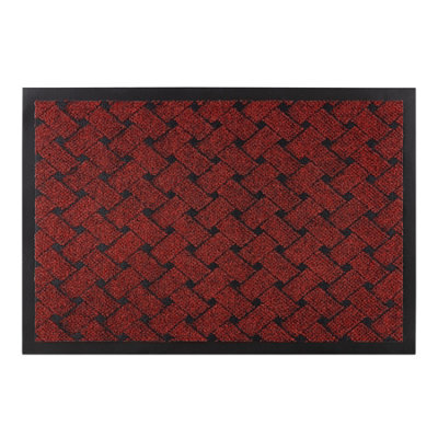 RugsX Doormat Antislip Vectra 3353 Outdoor, Indoor Red  50X80 Cm - image 1