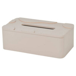 Urbn-Living Wooden Tissue Box Cover Holder, Modern Refillable Dispenser Case - Terracotta - thumbnail 6