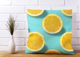 Warren Reed Designer Fresh Lemons Cushions 45Cm X 45Cm - thumbnail 2