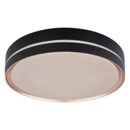 Luminosa Lighting Luminosa Manni 38.5Cm Integrated Led Semi Flush Ceiling Light Black Led Dimmable 2700-6500K Remote Control - thumbnail 8