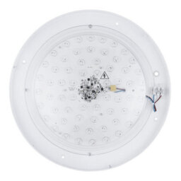 Luminosa Lighting Luminosa Manni 38.5Cm Integrated Led Semi Flush Ceiling Light Black Led Dimmable 2700-6500K Remote Control - thumbnail 5