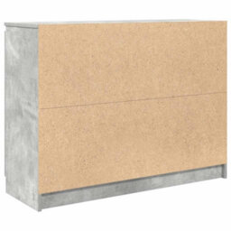 Berkfield Sideboard With Drawers Concrete Grey 100.5X35X76 Cm Engineered Wood - thumbnail 8