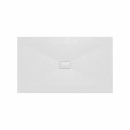 Sundaze 1700 X 1000mm Smc White Rectangle Slate Effect Bathroom Shower Tray - thumbnail 3