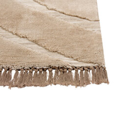 Beliani Minimalist Rug Sazoo Beige 300 X 400 Cm - thumbnail 6
