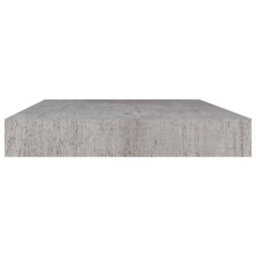 Berkfield Floating Wall Shelves 4 Pcs Concrete Grey 40X23X3.8 Cm Mdf - thumbnail 5