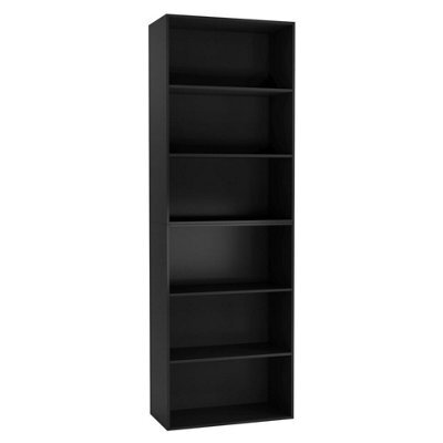 Urbn-Living Urbnliving - Wide 6-Tier Bookcase - image 1