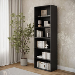 Urbn-Living Urbnliving - Wide 6-Tier Bookcase - thumbnail 3