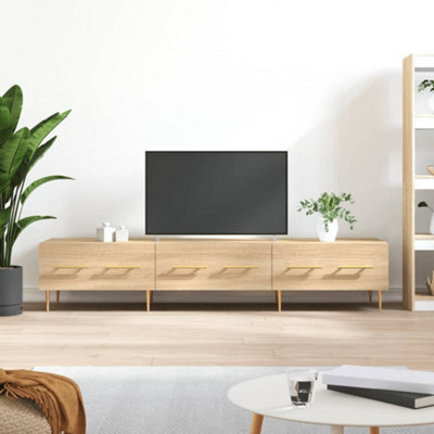 Berkfield Tv Cabinet Sonoma Oak 150X36X30 Cm Engineered Wood - image 1