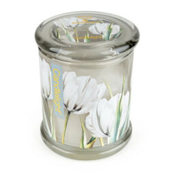 Candlelight Large Glass Jar Candle - White Tulip & Bergamot - thumbnail 2