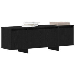 Walplus Tv Cabinet Black 120 X 30 X 40.5 Cm Engineered Wood - thumbnail 3