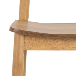 Wyld Haus Brno 3-Piece Bar Table & 2 Stools Natural Oak Effect Matt Finish - thumbnail 9