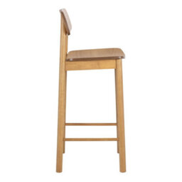 Wyld Haus Brno 3-Piece Bar Table & 2 Stools Natural Oak Effect Matt Finish - thumbnail 7