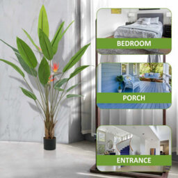 Crystals 150Cm Artificial Bird Of Paradise Tree Indoor Tropical Faux Plant - thumbnail 2