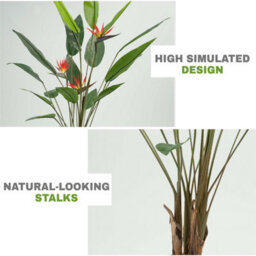 Crystals 150Cm Artificial Bird Of Paradise Tree Indoor Tropical Faux Plant - thumbnail 5