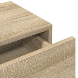 Berkfield Wall Shelf With Drawers Sonoma Oak 100X36X19 Cm Engineered Wood - thumbnail 8