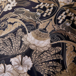 Laurence Llewelyn-Bowen Suburban Jungle Black 100% Cotton Rich Duvet Cover Set - thumbnail 3