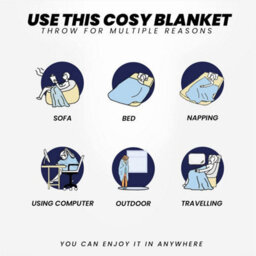 3D Wildlife Animals Printed Designs Luxurious Super Soft Blanket For Sofa Warm & Cozy Throws Faux Fur Reversible Cat 150 X 200Cm - thumbnail 4