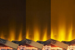 Acantha Nexus Pre-Built Black Marble Effect Fully Inset Media Wall With Tv Recess - thumbnail 5
