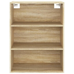 Berkfield Hanging Wall Cabinet Sonoma Oak 69.5X32.5X90 Cm - thumbnail 5