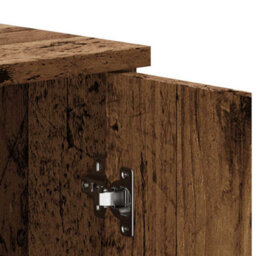Berkfield Sideboard Old Wood 80X36X75 Cm Engineered Wood - thumbnail 9