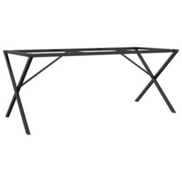 Walplus Dining Table Legs X-Frame 160X80X73 Cm Steel - thumbnail 6