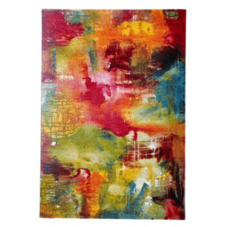 Multi Abstract Modern Easy To Clean Rug For Living Room Bedroom And Dining Room-120Cm X 170Cm - thumbnail 1