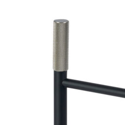 Showerdrape Chester Black Toilet Roll Holder & Toilet Brush Combination - thumbnail 3