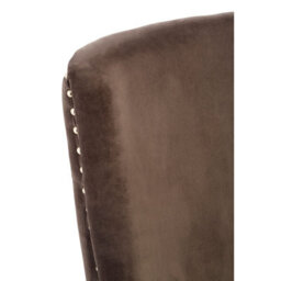 Orsina Grey Velvet Chair, Curly Back Chair, Easy To Assemble Borg Chair, Comfy Office Chair - thumbnail 7