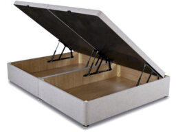 Divan Base Direct Signature Ottoman Storage Side Lift Divan Bed Base Only 6Ft Super King- Wool Clay - thumbnail 7