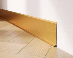 Ilcom Stainless Steel Skirting Board F80mm X 2700mm - Gold Brushed - thumbnail 2