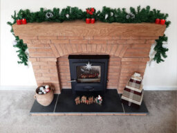 4 X Everlands Plain Artificial Christmas Imperial Garland Light Indoor And Outdoor 270Cm X 20Cm - thumbnail 1