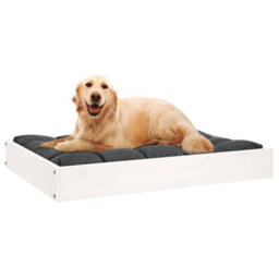 Vidaxl Dog Bed White 71,5X54X9 Cm Solid Wood Pine - thumbnail 6