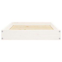 Vidaxl Dog Bed White 71,5X54X9 Cm Solid Wood Pine - thumbnail 5