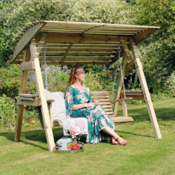 Package - Miami 2 Seater Swing Seat And Cover By Zest Outdoor Living - thumbnail 3